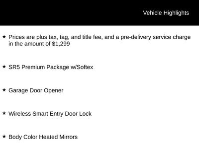 2021 Toyota 4RUNNER SR5 Premium