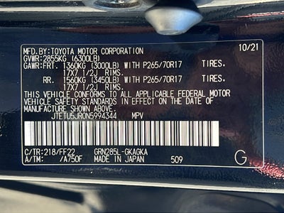 2022 Toyota 4Runner Trail