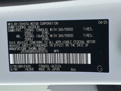 2025 Toyota 4Runner TRD Sport Premium