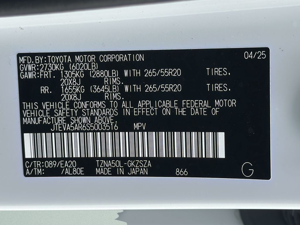 2025 Toyota 4Runner TRD Sport Premium