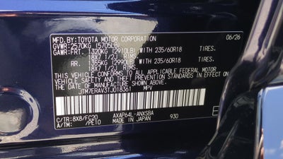 2026 Toyota RAV4 Plug-in Hybrid SE