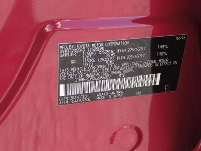 2016 Toyota RAV4 XLE