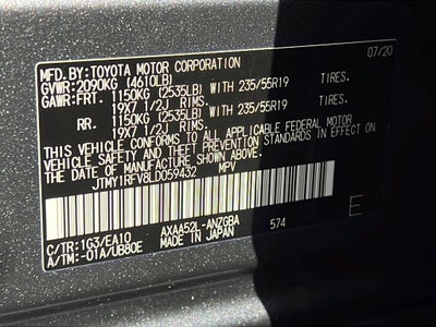2020 Toyota RAV4 Limited