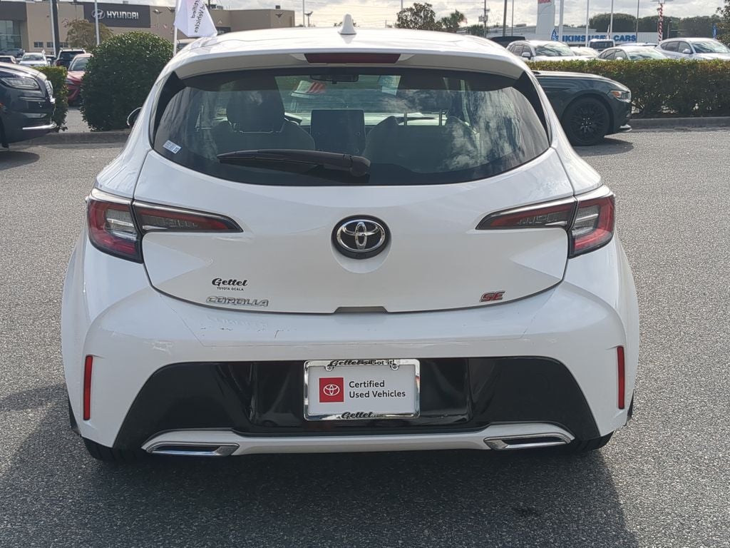 2022 Toyota COROLLA HATCHBACK SE