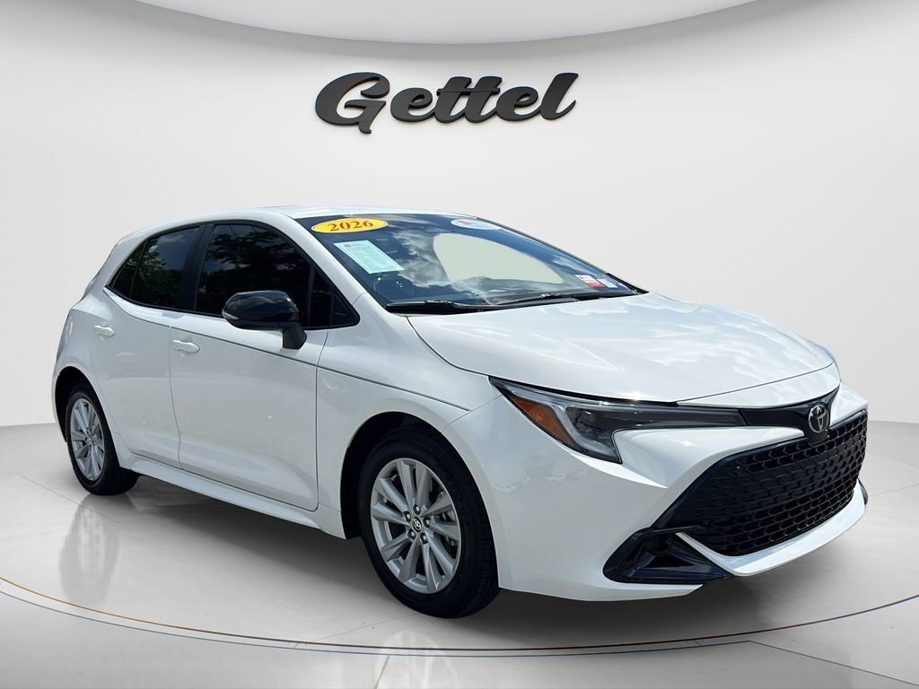 2026 Toyota COROLLA HATCHBACK SE