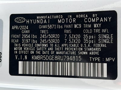 2024 Hyundai Palisade Limited