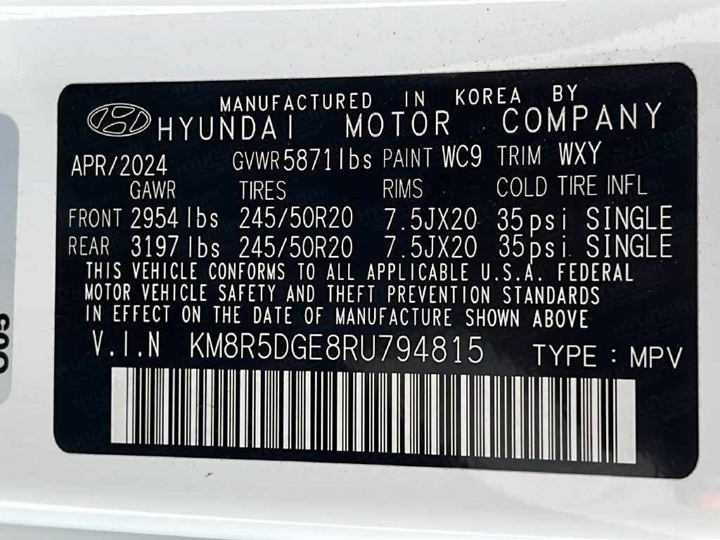 2024 Hyundai Palisade Limited