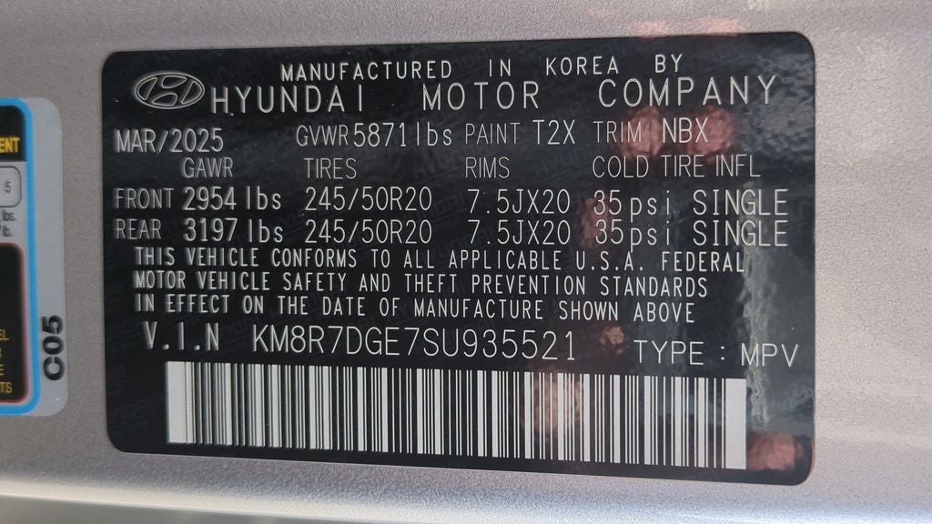 2025 Hyundai Palisade Calligraphy