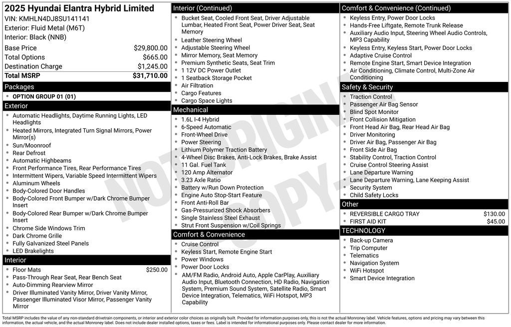 2025 Hyundai Elantra Limited