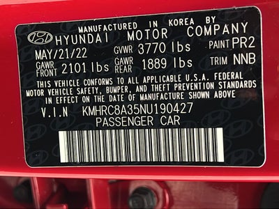 2022 Hyundai Venue Limited