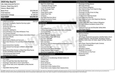 2025 Kia Soul S