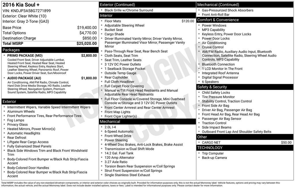 2016 Kia Soul Plus