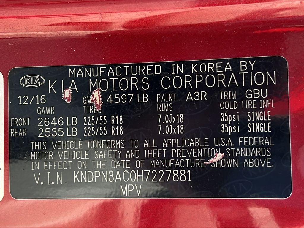 2017 Kia Sportage EX
