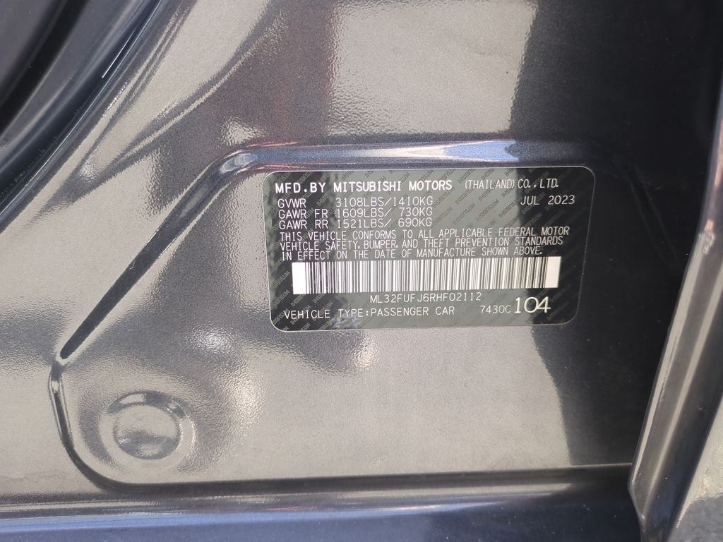 2024 Mitsubishi Mirage G4 LE