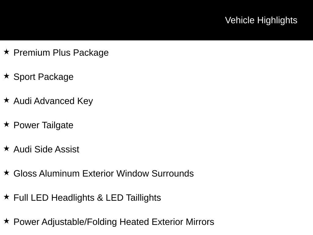 2018 Audi Q3 2.0T Premium Plus