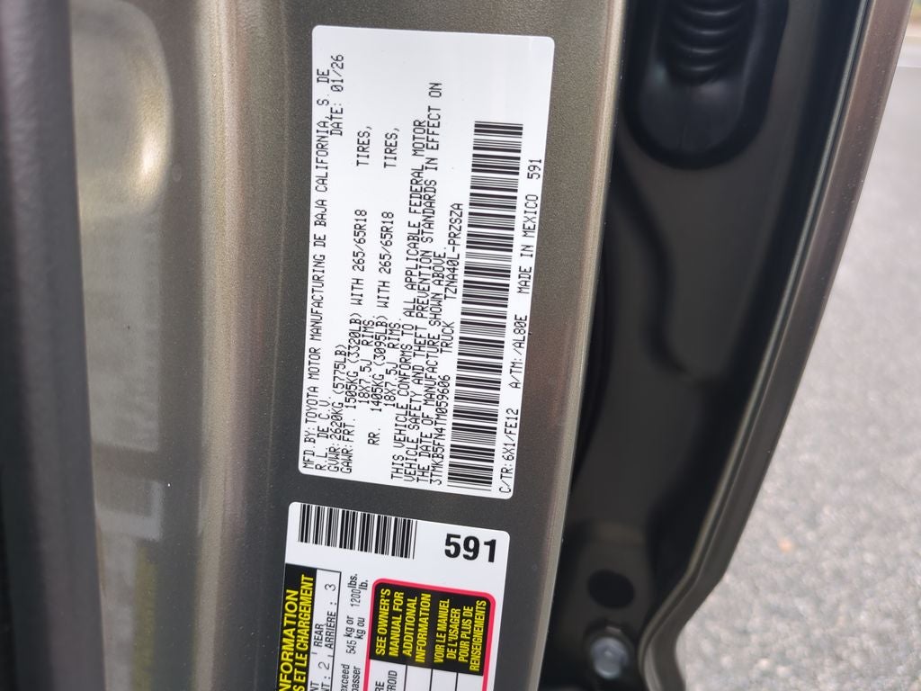 2026 Toyota Tacoma TRD Sport