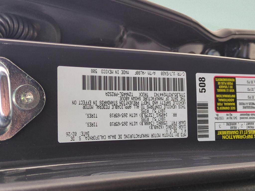 2026 Toyota Tacoma TRD Off-Road