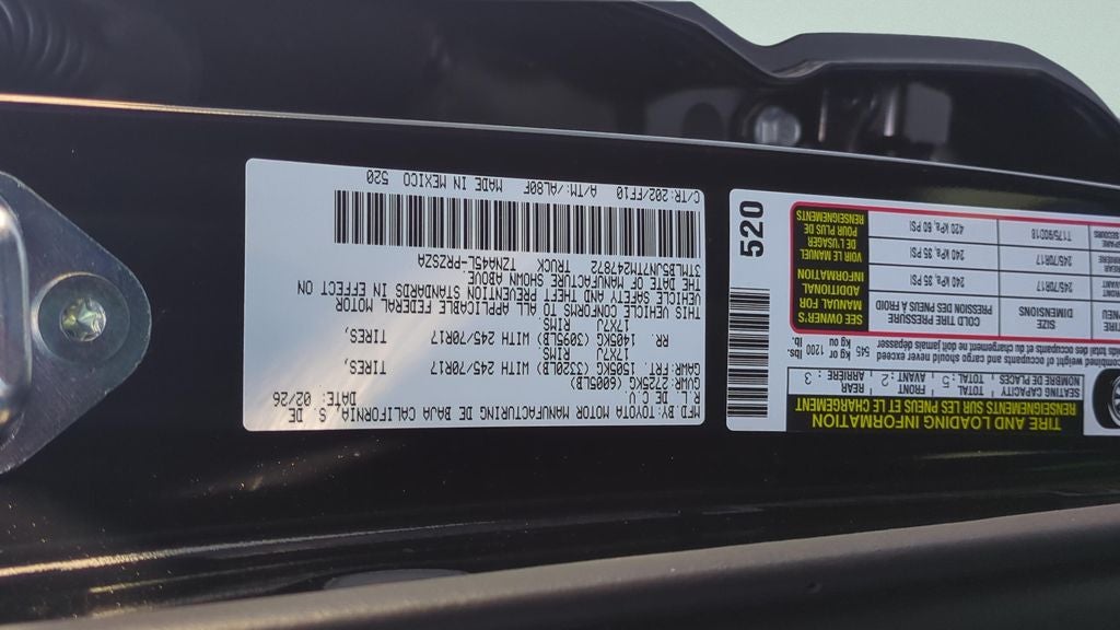 2026 Toyota Tacoma SR5