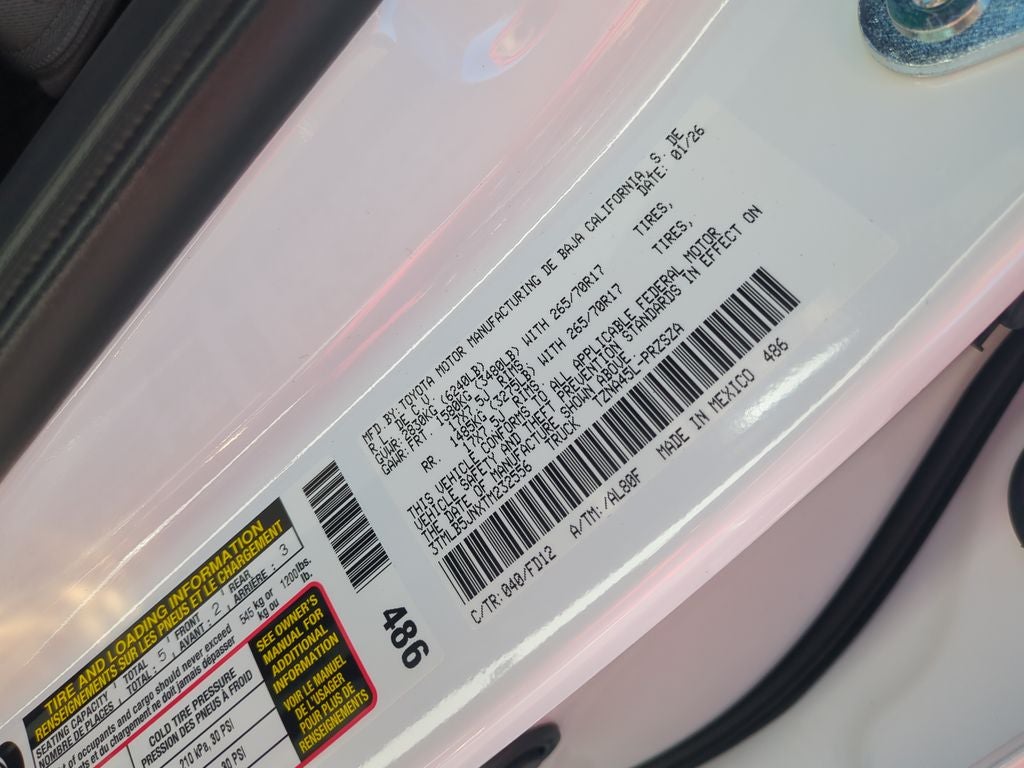 2026 Toyota Tacoma TRD Off-Road