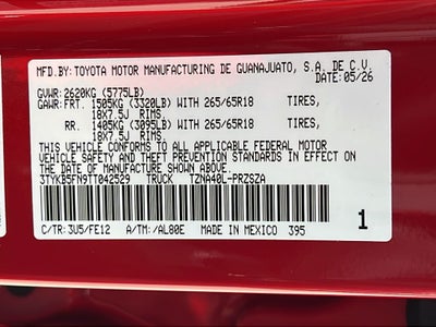 2026 Toyota Tacoma TRD Sport