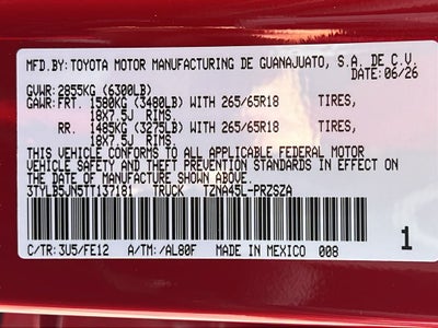 2026 Toyota Tacoma TRD Sport