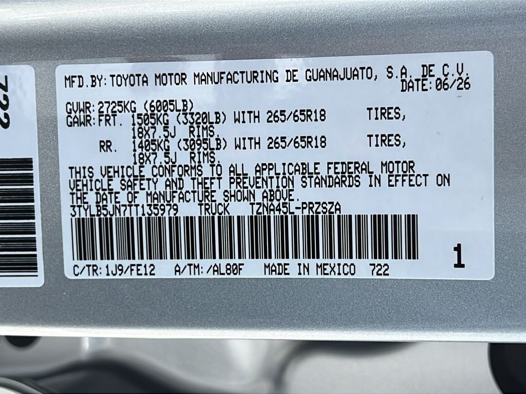 2026 Toyota Tacoma TRD Sport