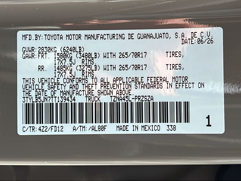 2026 Toyota Tacoma TRD Off-Road