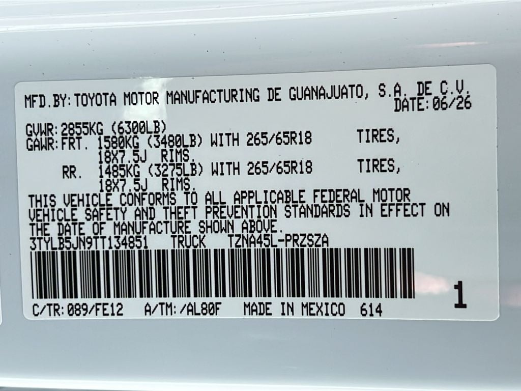 2026 Toyota Tacoma TRD Sport