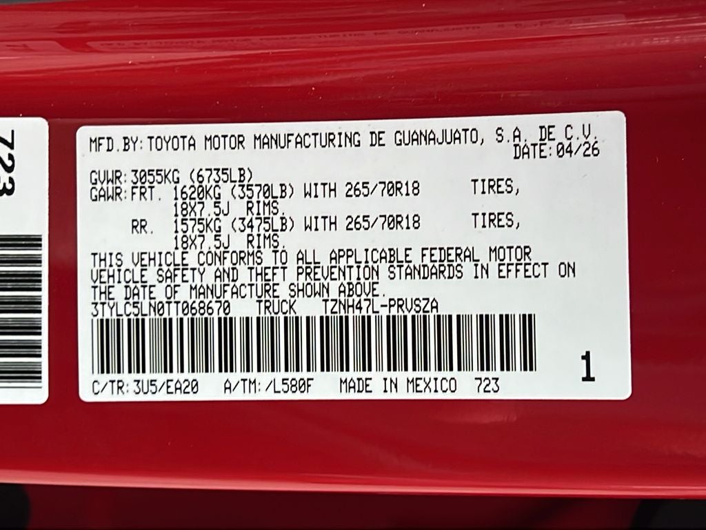 2026 Toyota Tacoma i-FORCE MAX Tacoma TRD Off-Road