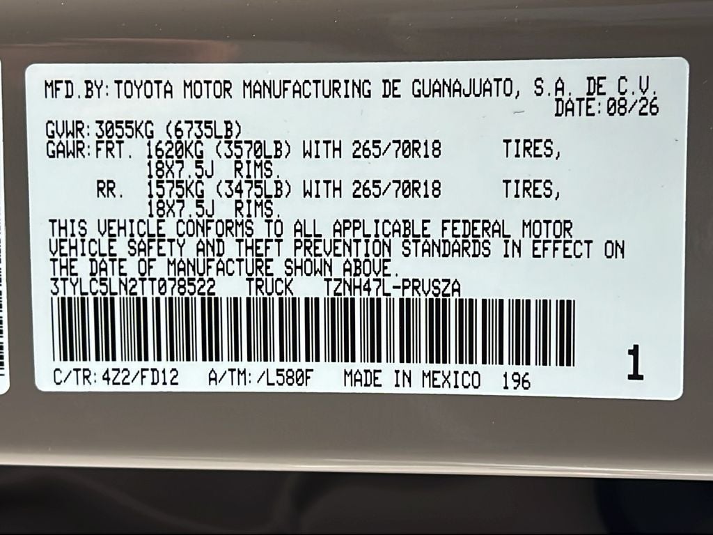 2026 Toyota Tacoma i-FORCE MAX Tacoma TRD Off-Road