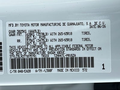 2026 Toyota Tacoma i-FORCE MAX Tacoma TRD Sport