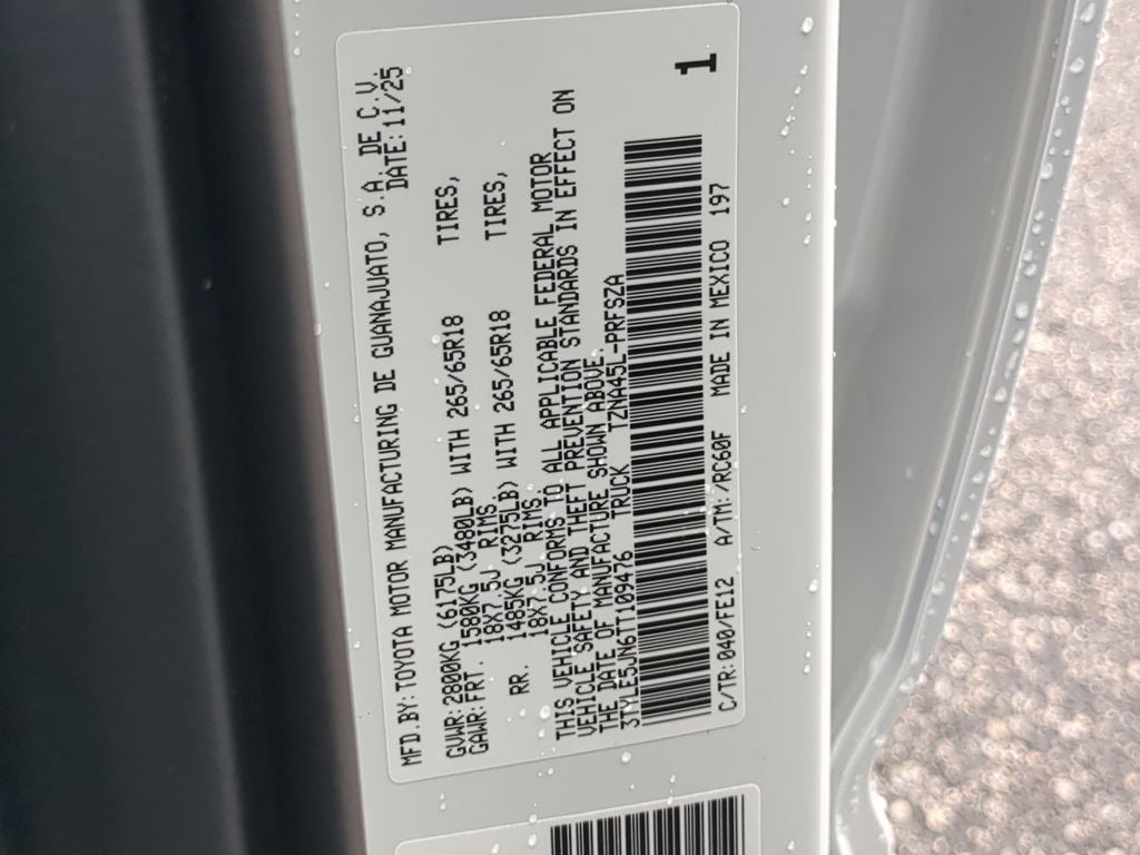 2026 Toyota Tacoma TRD Sport