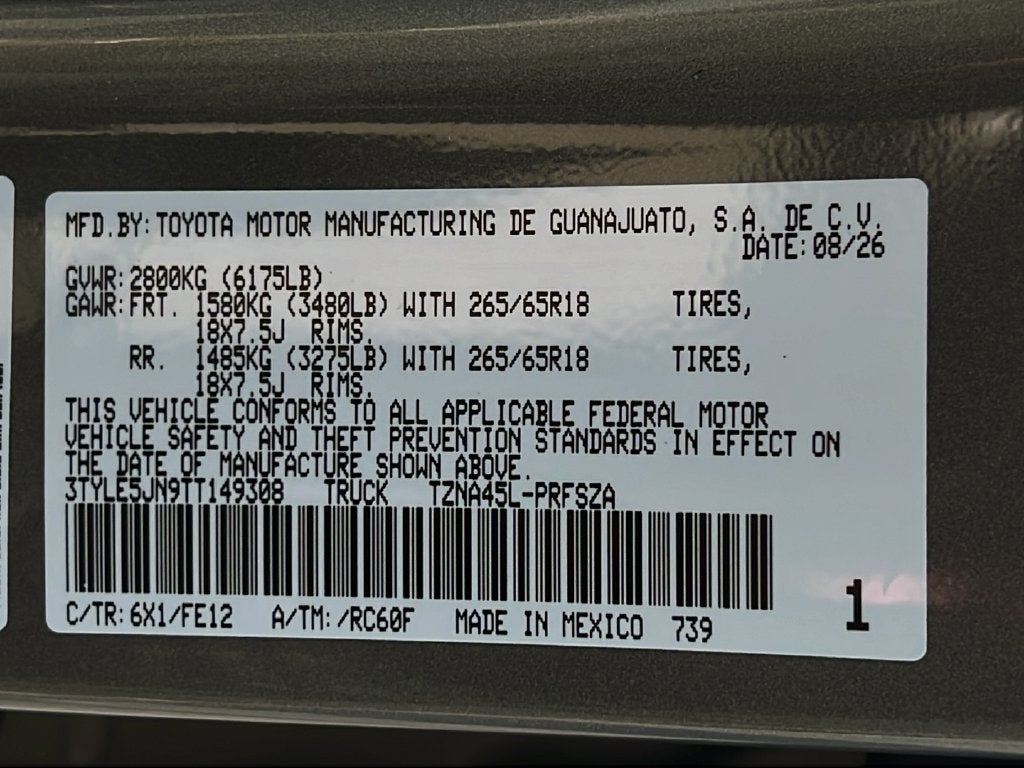 2026 Toyota Tacoma TRD Sport