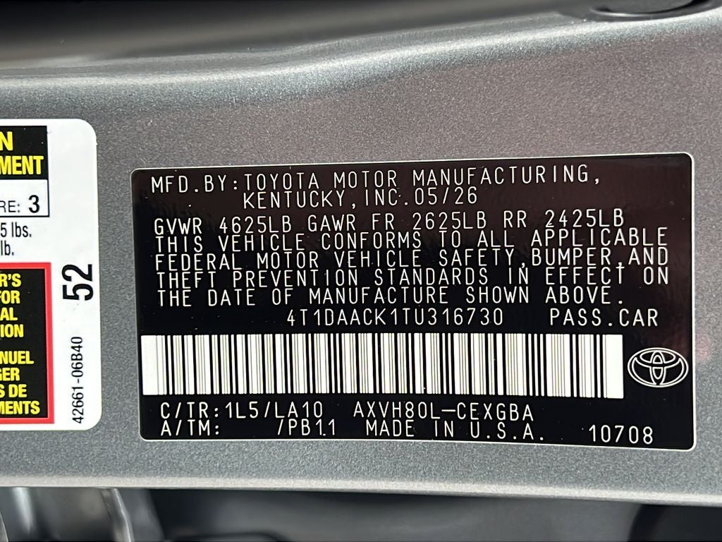 2026 Toyota Camry XLE
