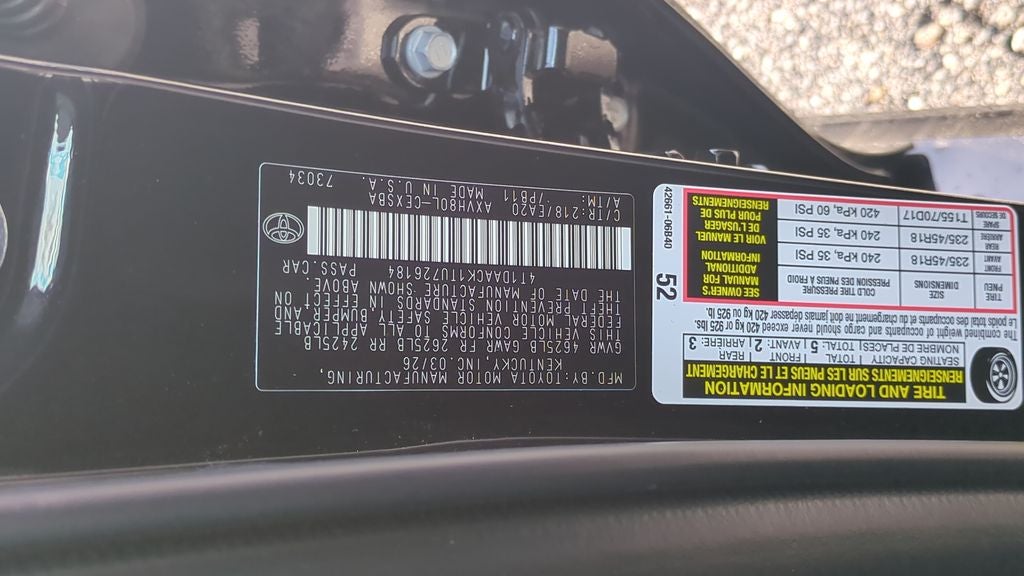 2026 Toyota Camry SE