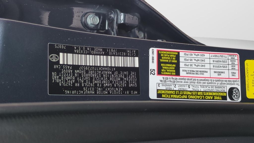 2026 Toyota Camry SE