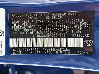 2026 Toyota Camry SE
