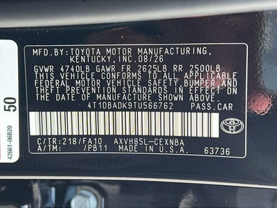2026 Toyota Camry LE AWD