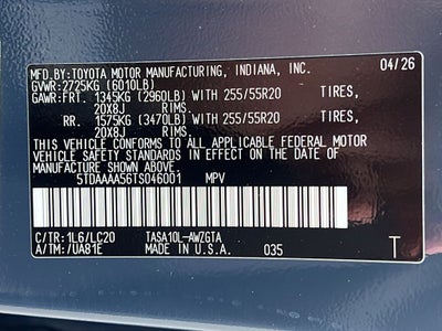 2026 Toyota Grand Highlander Limited