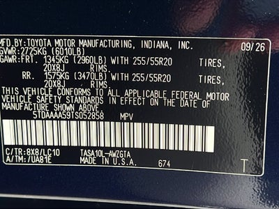 2026 Toyota Grand Highlander Limited