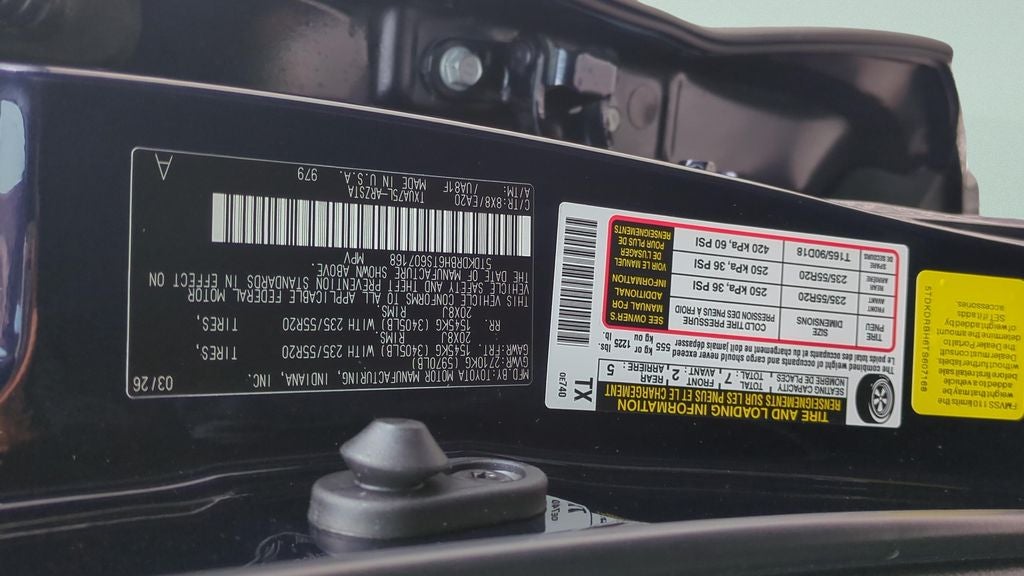 2026 Toyota Highlander XSE