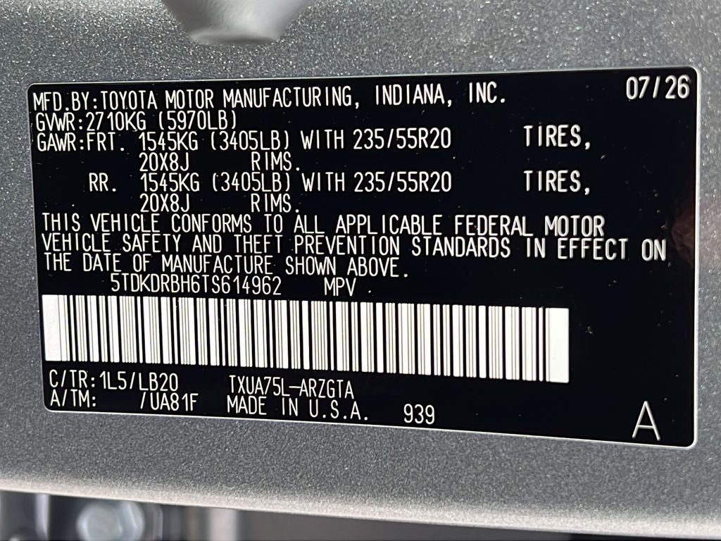 2026 Toyota Highlander Limited