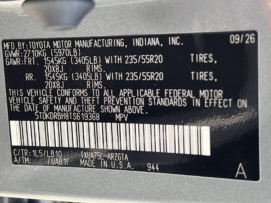 2026 Toyota Highlander Limited