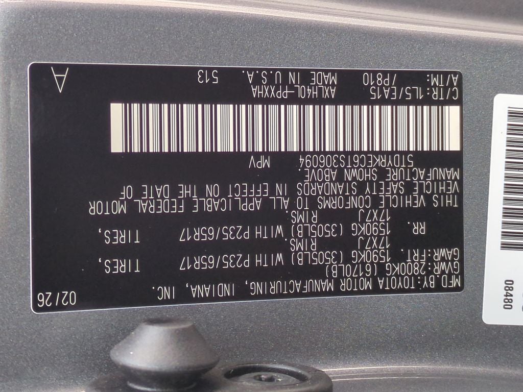 2026 Toyota Sienna XLE