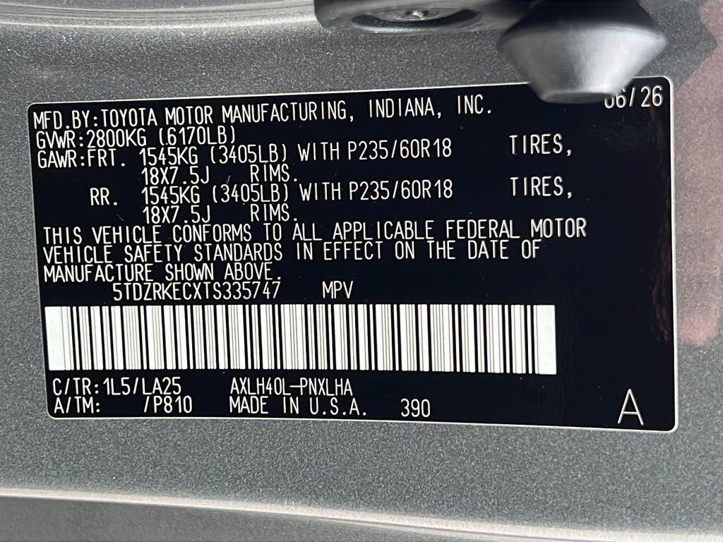 2026 Toyota Sienna Limited