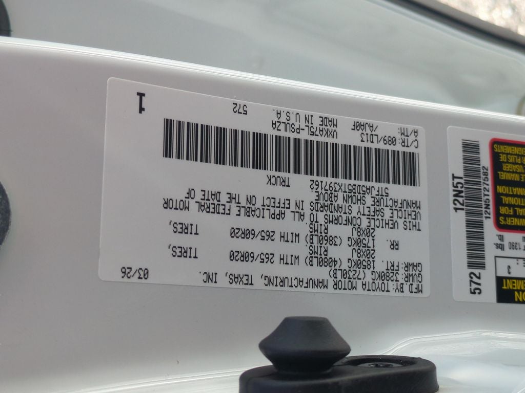 2026 Toyota Tundra Limited