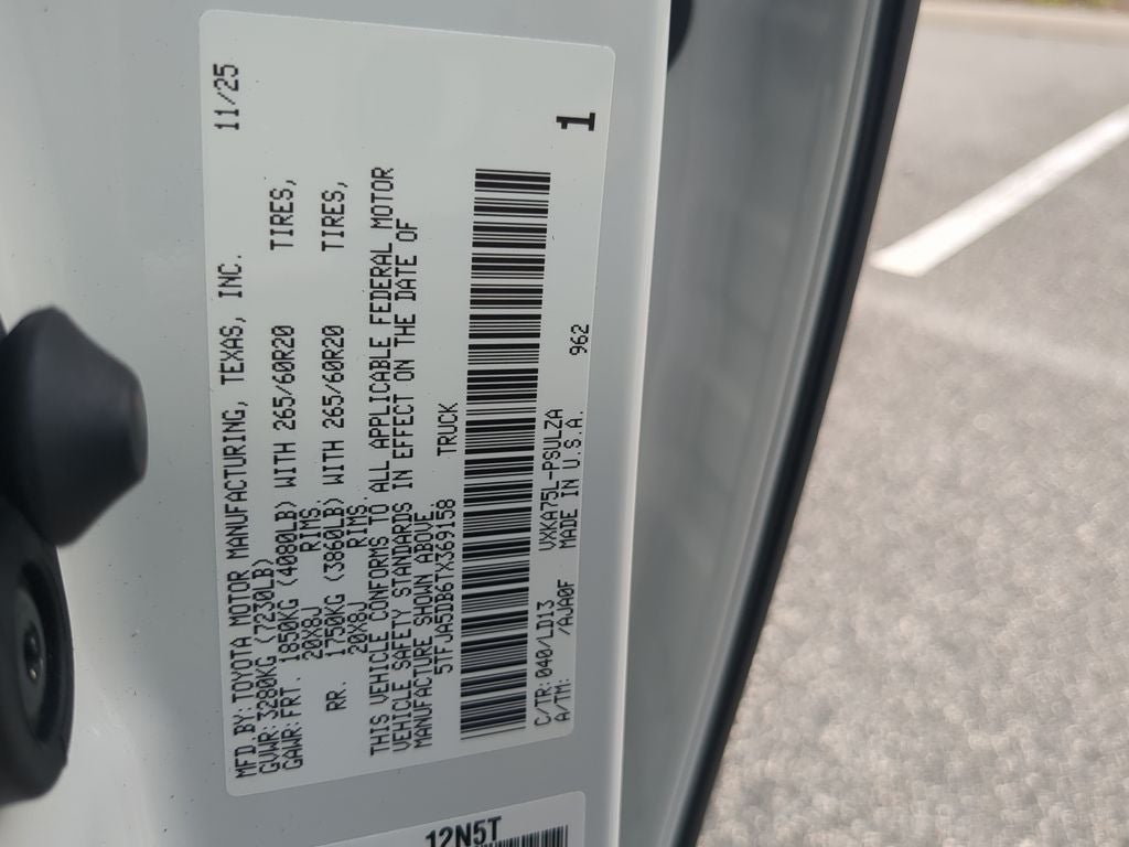 2026 Toyota Tundra Limited