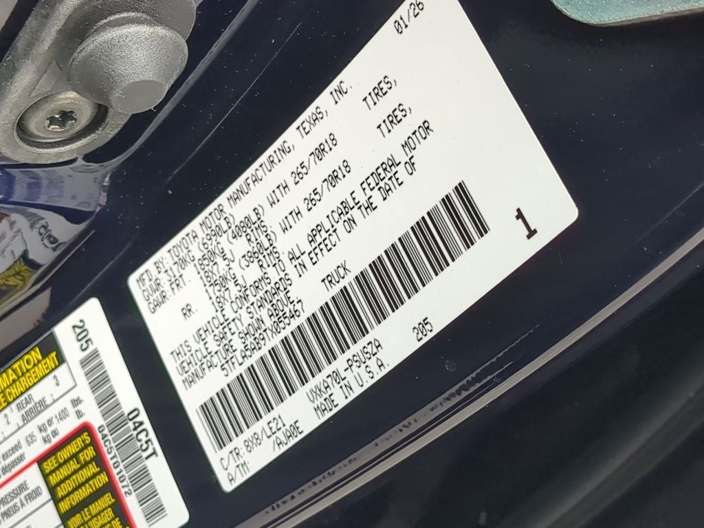 2026 Toyota Tundra SR5