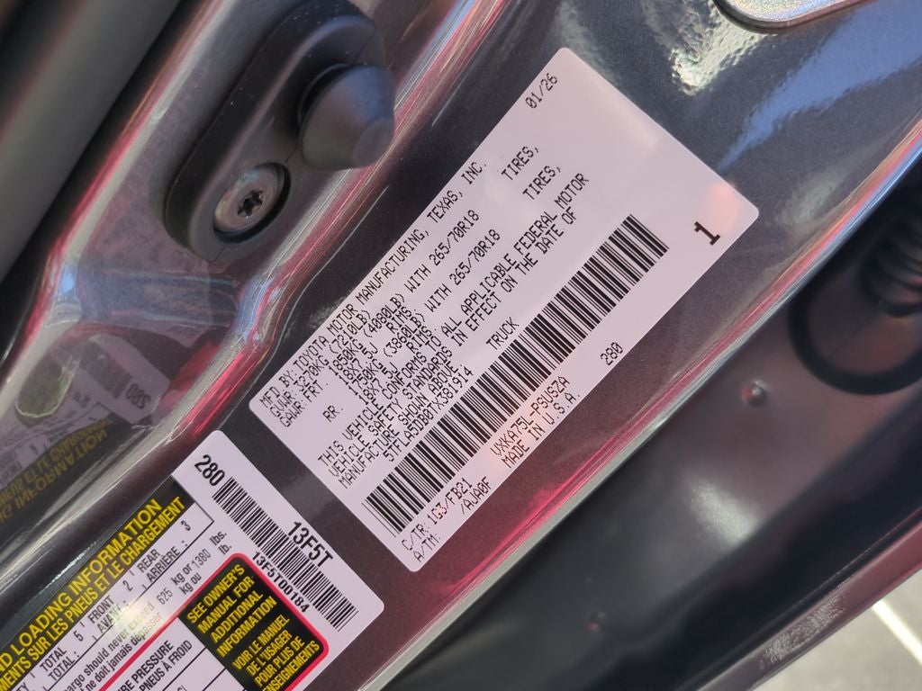 2026 Toyota Tundra SR5