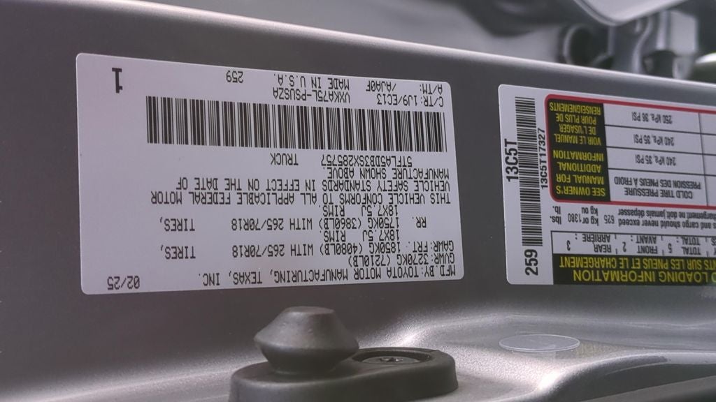 2025 Toyota Tundra SR5